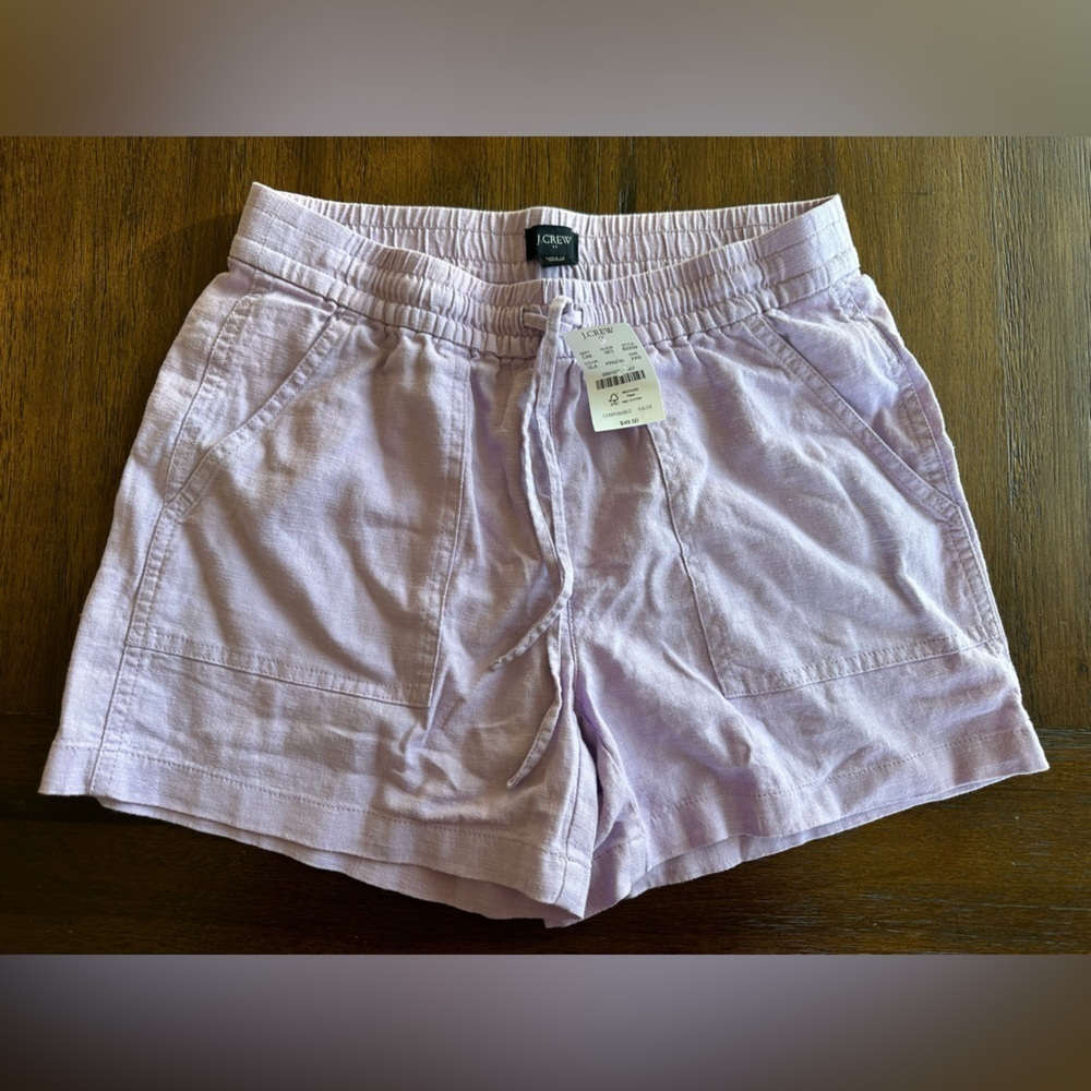 J. Crew Women's Light Purple Cargo Shorts- size XXS